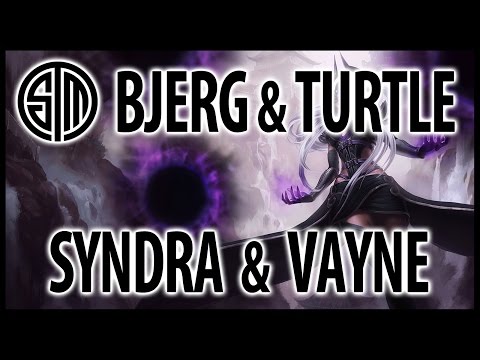 TSM Bjergsen & WildTurtle - Syndra & Vayne - S5 Worlds Korean bootcamp (2015.09.09)