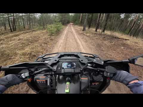 Loncin Xwolf 550L cold day