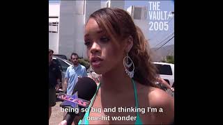 Rihanna had no plans on becoming a one-hit wonder | Access Interview 2005