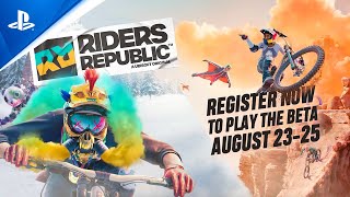 PlayStation Riders Republic - Beta Announcement | PS5, PS4 anuncio