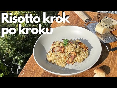Włoskie risotto z grzybami przepis krok po kroku