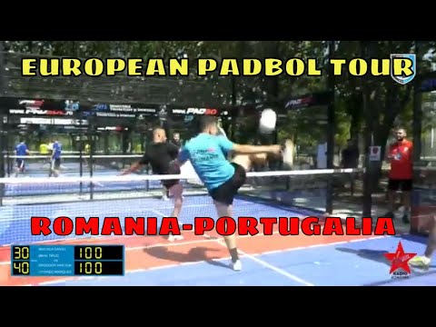 European Padbol Tour , Romanian Open 2019, România versus Portugalia!