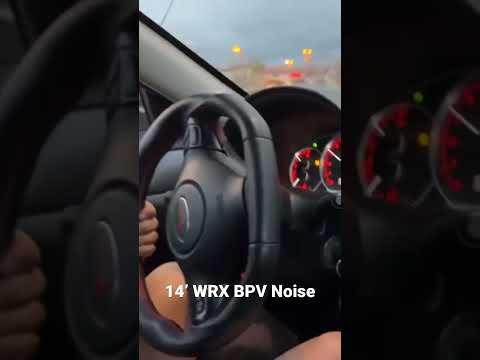 2014 Subaru WRX Bypass Valve Sounds