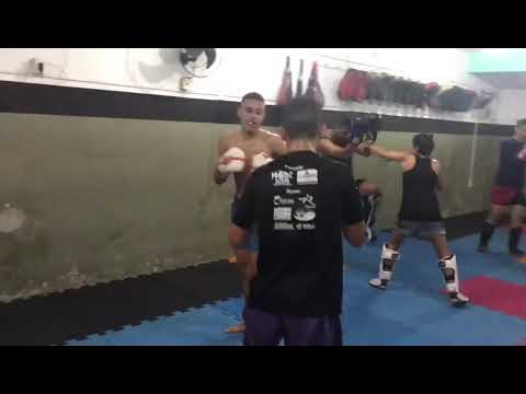 sparring Muay thai CT ADRIANO LINHARES Juliano e joab