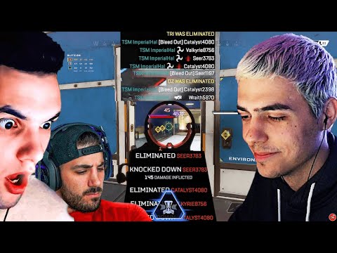 how TSM ImperialHal & the boys DECIMATED DarkZero & Tripods in ALGS Scrims!