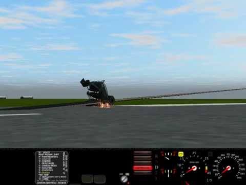 the destruction of a burnside V8.avi