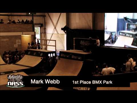 BMX Park Final 2011 - 1st Place Mark Webb