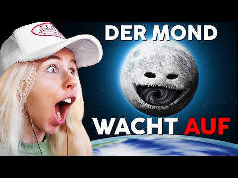 DER MOND ERWACHT und ISST UNSERE ERDE....