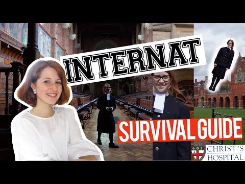 INTERNAT 101- ÜBERLEBENSTIPPS fürs ENGLISCHE INTERNAT | Boarding School Christ's Hospital
