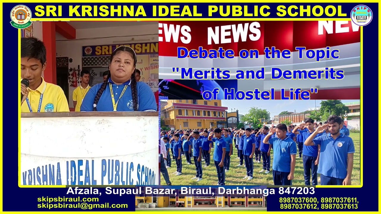 Debate on the Topic "Merits and Demerits of Hostel Life Vs Home Life"
