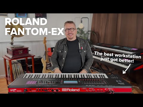 NEU Roland FANTOM-EX: Ihre ultimative Workstation, jetzt verbessert!