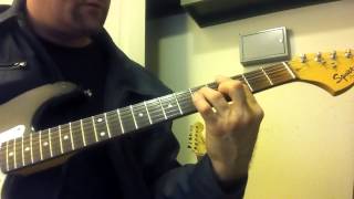 I feel the earth move - rhythm guitar (part 1)