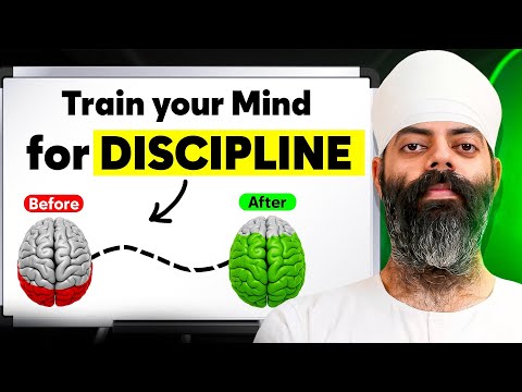 How to Train your Mind for DISCIPLINE | STEP by STEP |