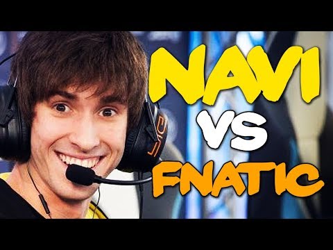 NAVI vs FNATIC - ONE OF THE BEST GAMES IN 2018! GESC DOTA 2