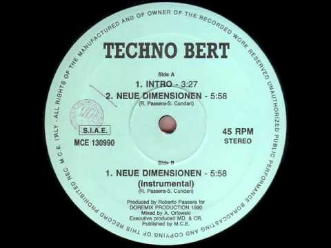 TECHNO BERT   Neue Dimensionen 1990