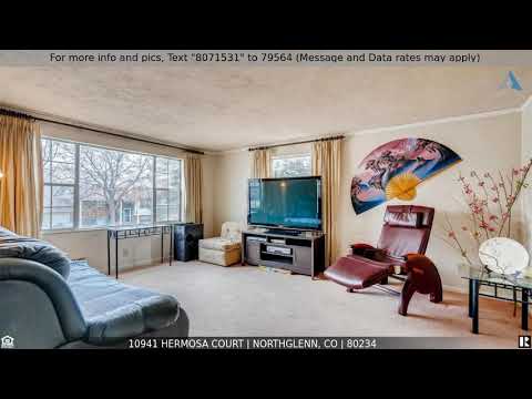 Priced at $340,000 - 10941 Hermosa Court, Northglenn, CO 80234