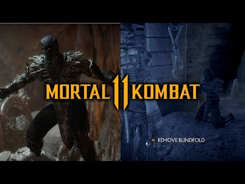 YouTube video about: How to find reptile in mortal kombat 11 krypt?