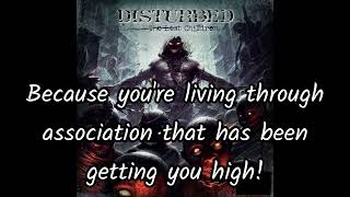 DISTURBED - PARASITE (Lyric Video)