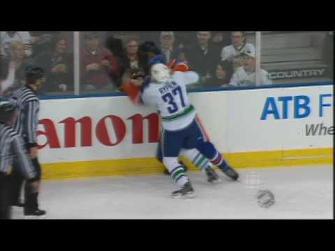Rick Rypien vs Zack Stortini