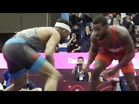 How Jordan Burroughs teched through Pan-Ams in 4 Minutes (2023)
