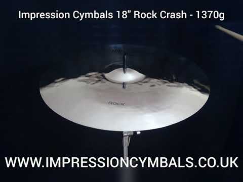 Impression Cymbals 18" Rock Crash - 1370g