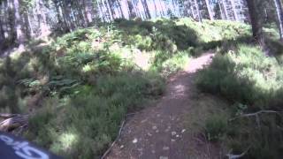 preview picture of video 'Carbisdale Mountain bike trails - Highlands of Scotland'