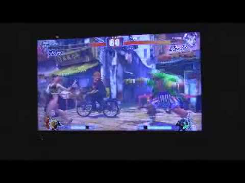 KainKiller(Balrog) vs MagnetoManiac(Chun) 2/3 @ c3cyberclub Regional Loser's Finals 11-7-09 #sf4