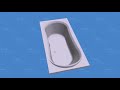 Видео о товаре: Акриловая ванна Ravak Fresia 170