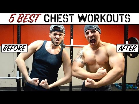 Lose Your MAN BOOBS! | 5 Chest Exercises to Firm and Lose Fat Video
