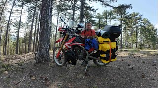 Melikler Yaylası’nda Tek Başına Motosiklet ve Kamp!