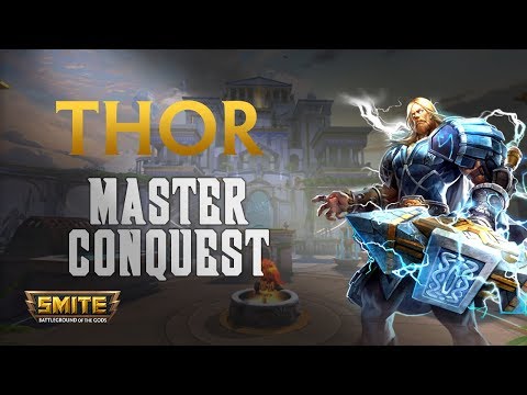 SMITE! Thor, Las ultis semiglobales molan! Master Conquest S5 #32
