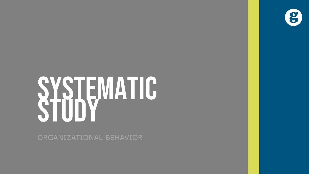 Complementing Intuition with Systematic Study