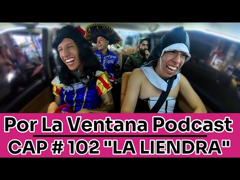 Por La Ventana Podcast desde MEDELLÍN en HALLOWEEN #102 "LA LIENDRA" 🎃🚘🦄