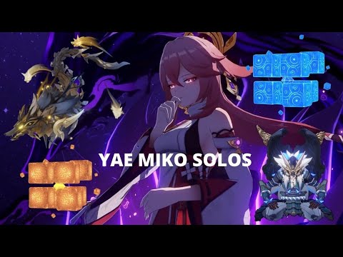 Yae Miko Solo - Inazuma World Bosses - Genshin Impact