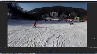preview picture of video 'skiing and snowboarding in korea go pro HD video remastered version'