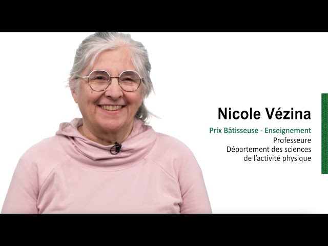 Nicole Vézina, bâtisseuse de la Faculté des sciences de l&rsquo;UQAM