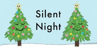 Silent Night - Christmas Carol Lyrics 🎄 Sing Along