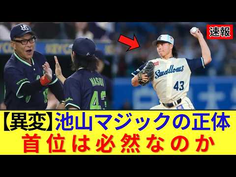【ヤクルト】ヤクルトはなぜ急に強くなったのか｜増居翔太｜若手台頭｜池山采配｜NPB｜プロ野球