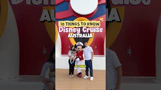Things to know BEFORE sailing on Disney Cruise Australia🚢