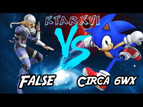 False (Sheik) vs Circa 6WX (Sonic) - KTAR XVI