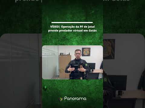 VÍDEO| Operação da PF de Jataí prende predador virtual em Goiás