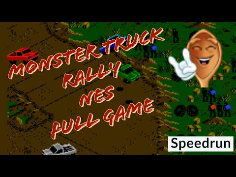 Monster Truck Rally | NES | Full Game Speedrun