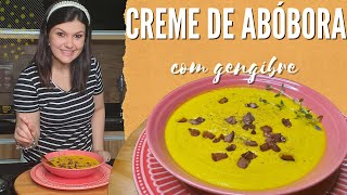 CREME DE ABÓBORA (com Bacon e Gengibre)