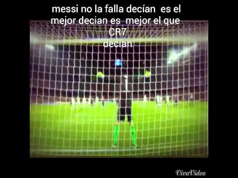 Los penales fallados de messi