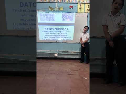 Conociendo Cundinamarca, Municipio de Pandi, estudiante Anyel Santiago Pulido Orjuela, grado tercero