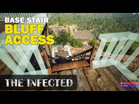 BLUFF STAIR ACCESS | Base Building | The Infected Gameplay | S3 EP34