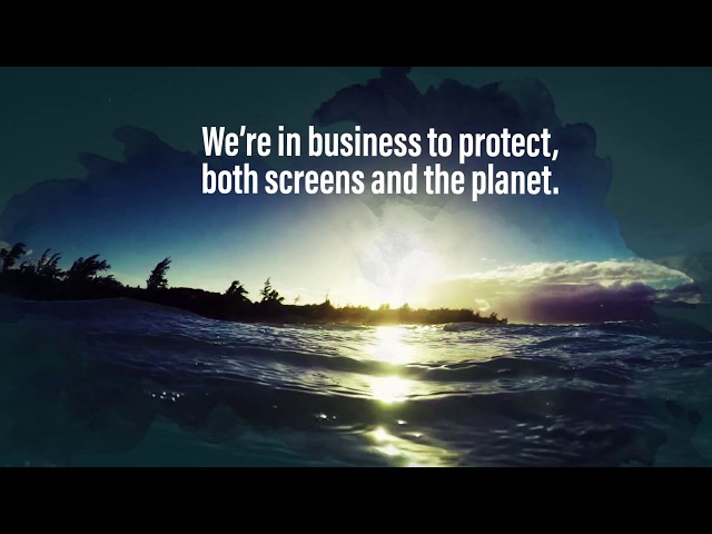 Video teaser per PanzerGlass is in business to protect both screens and the planet