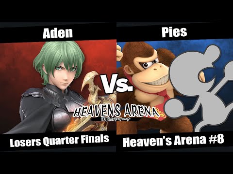 Heaven's Arena #8 Losers Quarter Finals - Aden (Byleth) vs Pies (G&W, Donkey Kong)