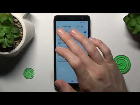 How to Manage Google Passwords on ALCATEL 1B (2022)