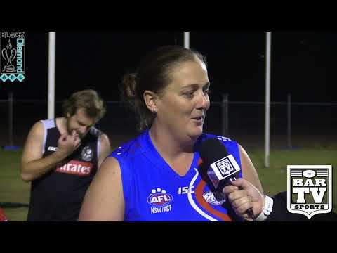 #RaceNight - 2018 Black Diamond AFL - Warners Bay- Womens interviews